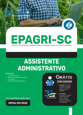 Apostila EPAGRI-SC - Assistente Administrativo - Imagem 3