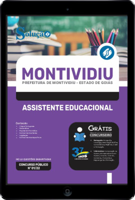 Apostila Prefeitura de Montividiu - GO em PDF - Assistente Educacional - Imagem 1