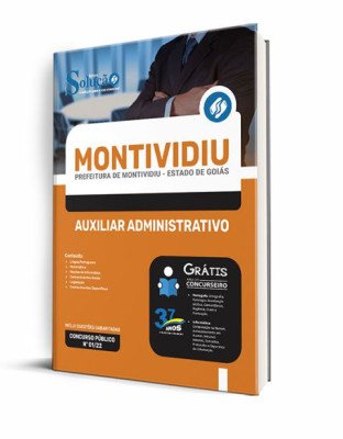 Apostila Prefeitura de Montividiu - GO - Auxiliar Administrativo - Imagem 2