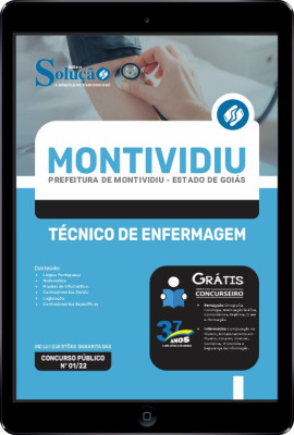 Apostila Prefeitura de Montividiu - GO em PDF - Técnico de Enfermagem - Imagem 1