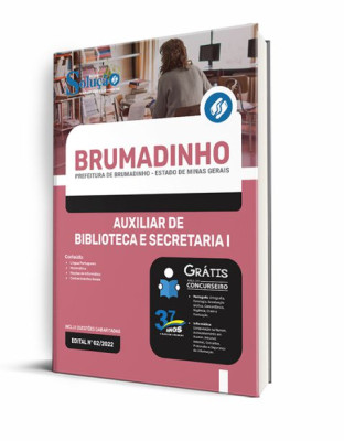 Apostila Prefeitura de Brumadinho - MG - Auxiliar de Biblioteca e Secretaria I - Imagem 2