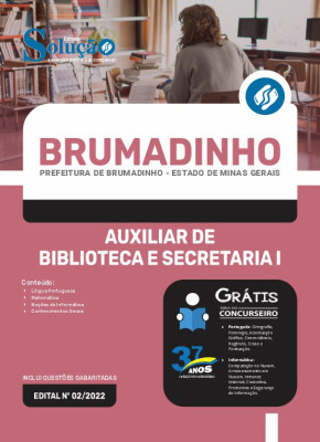 Apostila Prefeitura de Brumadinho - MG - Auxiliar de Biblioteca e Secretaria I - Imagem 3