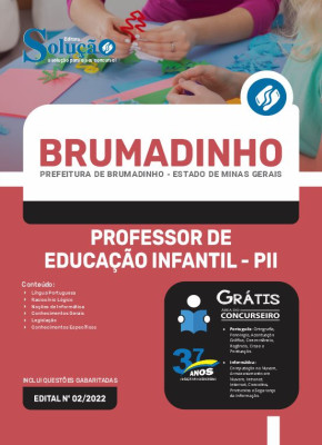 Apostila Prefeitura de Brumadinho - MG - Professor de Educação Infantil - PII - Imagem 3