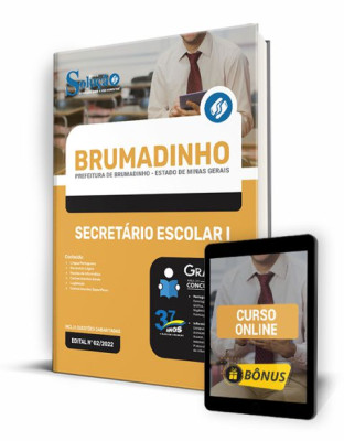 Apostila Prefeitura de Brumadinho - MG - Secretário Escolar I - Imagem 1