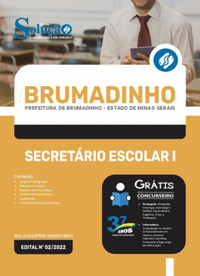 Apostila Prefeitura de Brumadinho - MG - Secretário Escolar I - Imagem 3