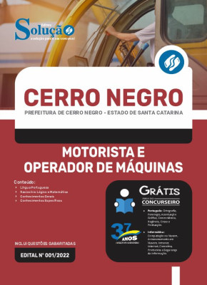 Apostila Prefeitura de Cerro Negro - SC - Motorista e Operador de Máquinas - Imagem 3