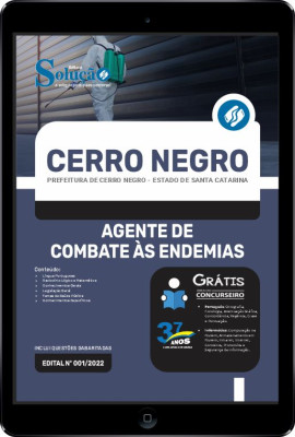 Apostila Prefeitura de Cerro Negro - SC em PDF - Agente de Combate às Endemias - Imagem 1