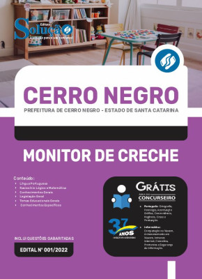 Apostila Prefeitura de Cerro Negro - SC - Monitor de Creche - Imagem 3