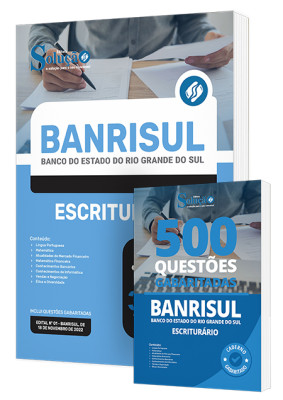 Combo Impresso BANRISUL - Escriturário - Imagem 1