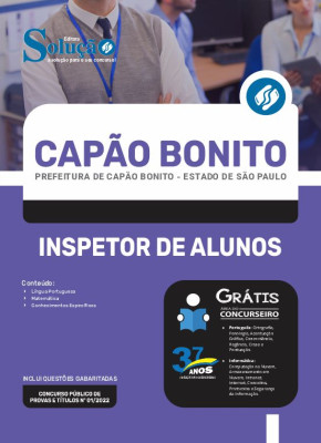 Apostila Prefeitura de Capão Bonito - SP - Inspetor de Alunos - Imagem 3