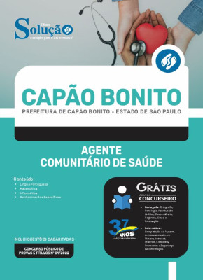 Apostila Prefeitura de Capão Bonito - SP - Agente Comunitário de Saúde - Imagem 3