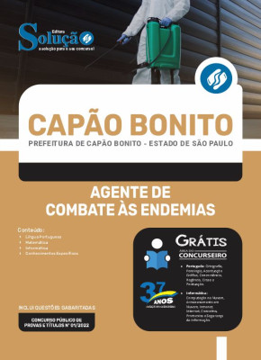 Apostila Prefeitura de Capão Bonito - SP - Agente de Combate às Endemias - Imagem 3