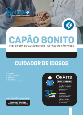 Apostila Prefeitura de Capão Bonito - SP - Cuidador de Idosos - Imagem 3