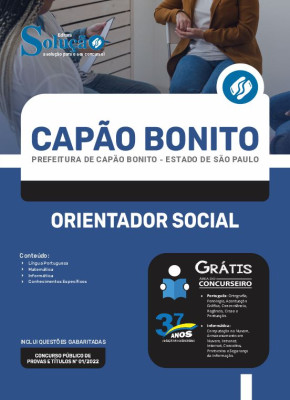 Apostila Prefeitura de Capão Bonito - SP - Orientador Social - Imagem 3