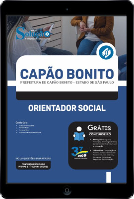 Apostila Prefeitura de Capão Bonito - SP em PDF - Orientador Social - Imagem 1