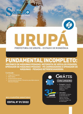 Apostila Prefeitura de Urupá - RO - Fundamental Incompleto - Imagem 3