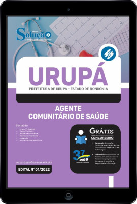 Apostila Prefeitura de Urupá - RO em PDF - Agente Comunitário de Saúde - Imagem 1