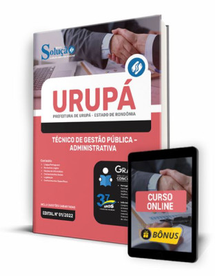 Apostila Prefeitura de Urupá - RO - Técnico de Gestão Pública - Administrativa - Imagem 1