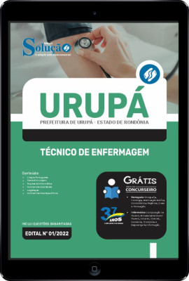 Apostila Prefeitura de Urupá - RO em PDF - Técnico de Enfermagem - Imagem 1