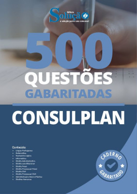 Caderno de Questões CONSULPLAN - 500 Questões Gabaritadas - Imagem 2