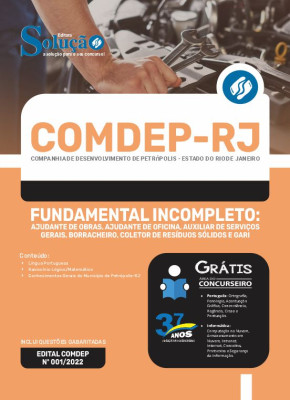 Apostila COMDEP-RJ - Fundamental Incompleto - Imagem 3