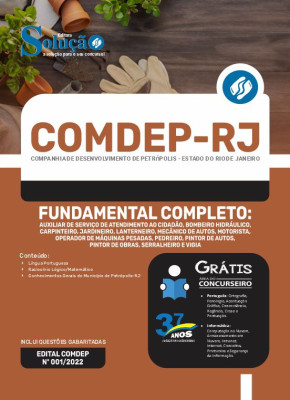 Apostila COMDEP-RJ - Fundamental Completo - Imagem 3