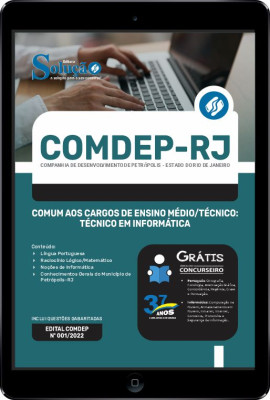 Apostila COMDEP-RJ em PDF - Comum aos Cargos de Ensino Médio/Técnico: Técnico em Informática - Imagem 1