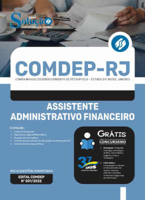 Apostila COMDEP-RJ - Assistente Administrativo Financeiro - Imagem 3