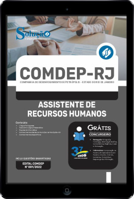 Apostila COMDEP-RJ em PDF - Assistente de Recursos Humanos - Imagem 1