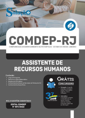 Apostila COMDEP-RJ - Assistente de Recursos Humanos - Imagem 3