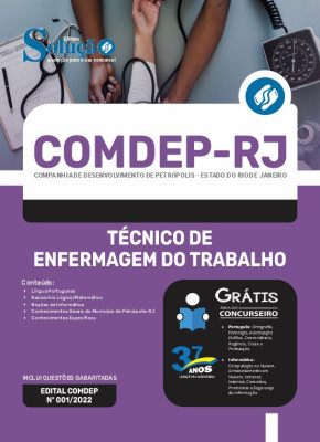 Apostila COMDEP-RJ - Técnico de Enfermagem do Trabalho - Imagem 3