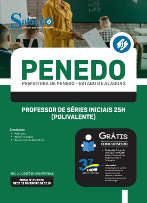 Apostila Prefeitura de Penedo - AL - Professor de Séries Iniciais 25h (Polivalente) - Imagem 3