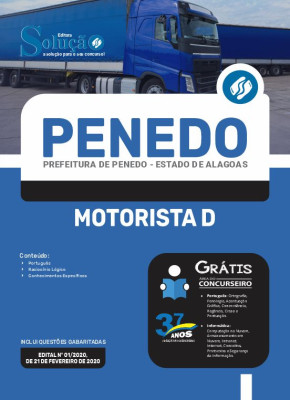 Apostila Prefeitura de Penedo - AL - Motorista D - Imagem 3