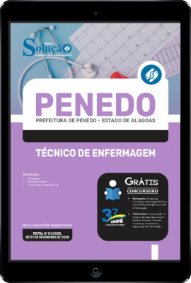 Apostila Prefeitura de Penedo - AL em PDF - Técnico de Enfermagem - Imagem 1