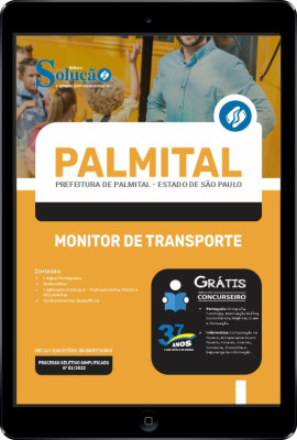 Apostila Prefeitura de Palmital - SP em PDF - Monitor de Transporte - Imagem 1