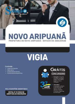 Apostila Prefeitura de Novo Aripuanã - AM - Vigia - Imagem 3