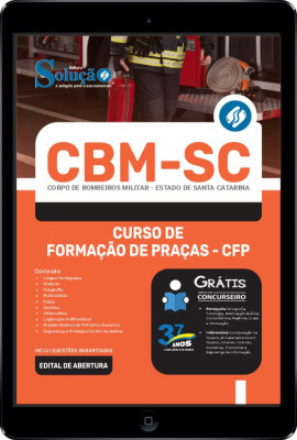 Apostila CBM-SC em PDF - Curso de Formação de Praças - CFP - Imagem 1