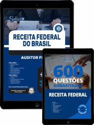 Capa Combo Digital Receita Federal - Auditor Fiscal