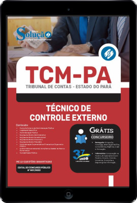 Apostila TCM-PA em PDF - Técnico de Controle Externo - Imagem 1