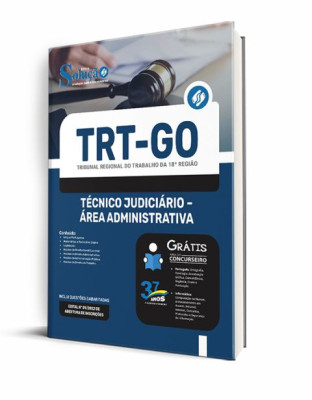 Apostila TRT-GO - Técnico Judiciário - Área Administrativa - Imagem 2