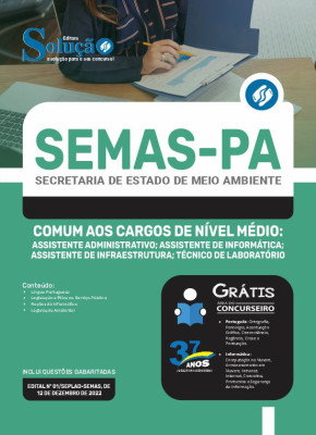 Apostila SEMAS-PA - Comum aos Cargos de Nível Médio: Assistente Administrativo; Assistente de Informática; Assistente de Infraestrutura e Técnico de Laboratório - Imagem 3