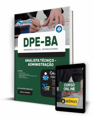 Apostila DPE-BA - Analista Técnico - Administração - Imagem 1