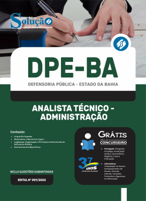 Apostila DPE-BA - Analista Técnico - Administração - Imagem 3