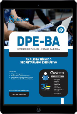 Apostila DPE-BA em PDF - Analista Técnico - Secretariado Executivo - Imagem 1