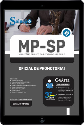 Apostila MP-SP em PDF - Oficial de Promotoria I - Imagem 1