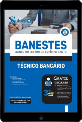 Apostila BANESTES em PDF - Técnico Bancário - Imagem 1