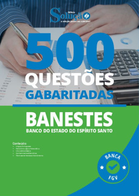 Caderno de Questões BANESTES - 500 Questões Gabaritadas - Imagem 2