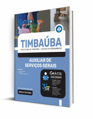 Apostila Prefeitura de Timbaúba - PE - Auxiliar de Serviços Gerais - Imagem 2