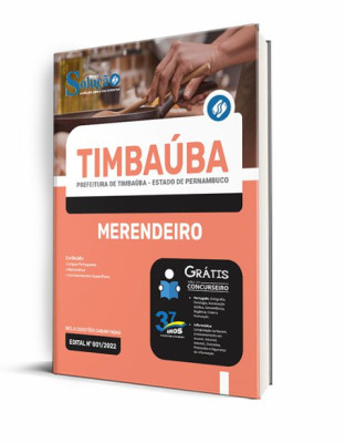 Apostila Prefeitura de Timbaúba - PE - Merendeiro - Imagem 2