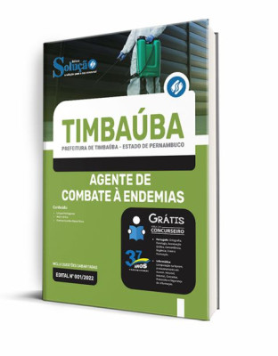 Apostila Prefeitura de Timbaúba - PE - Agente de Combate à Endemias - Imagem 2